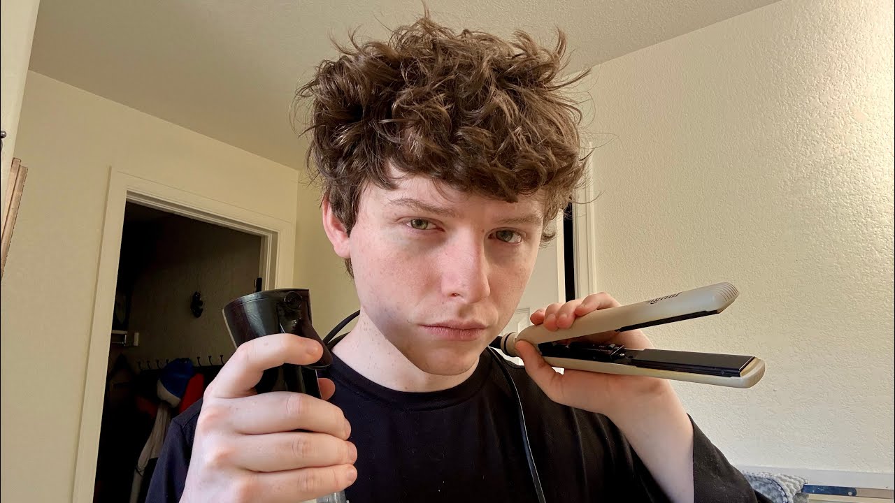 Straight Male Does Your Hair - ASMR 