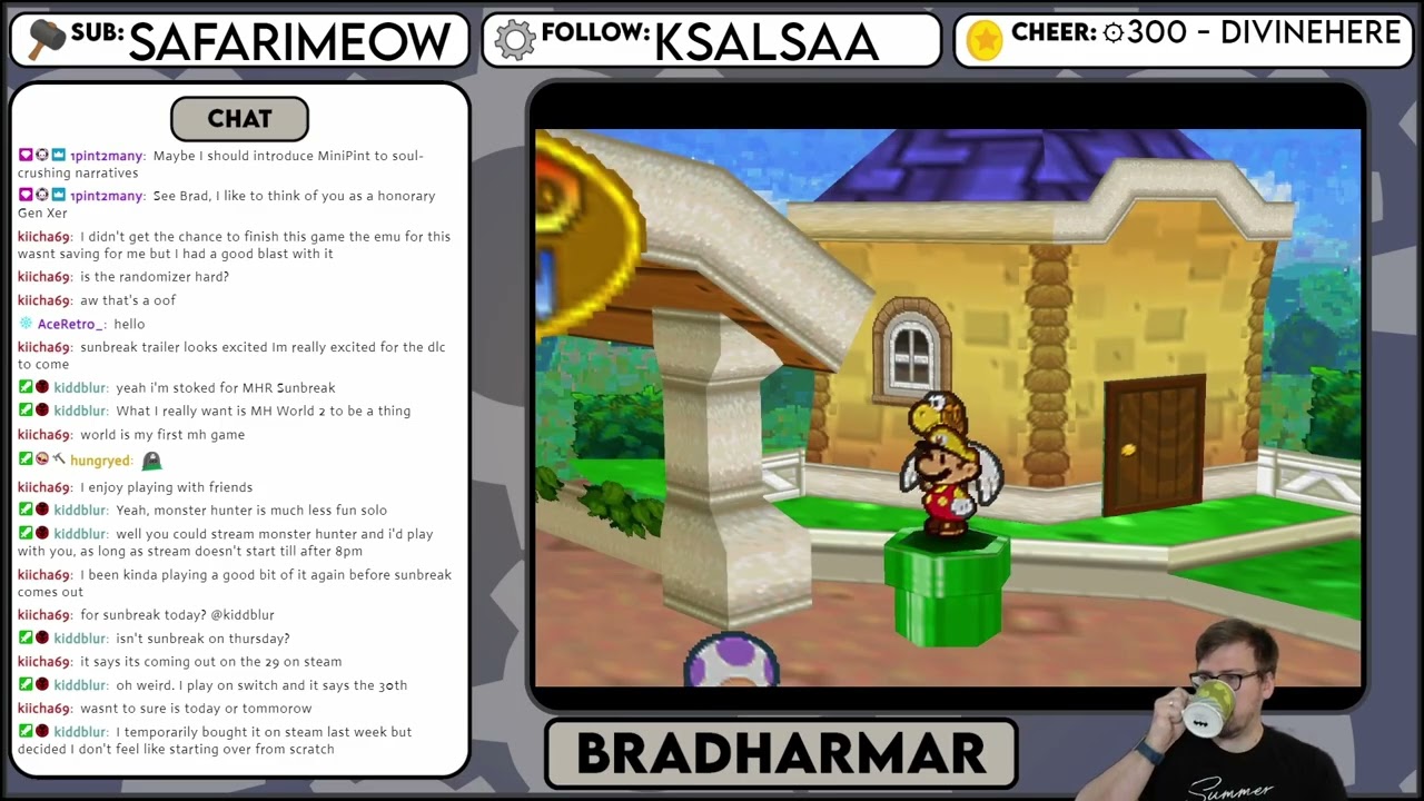 Brad's First Paper Mario Randomizer 7 Chapter Part 2