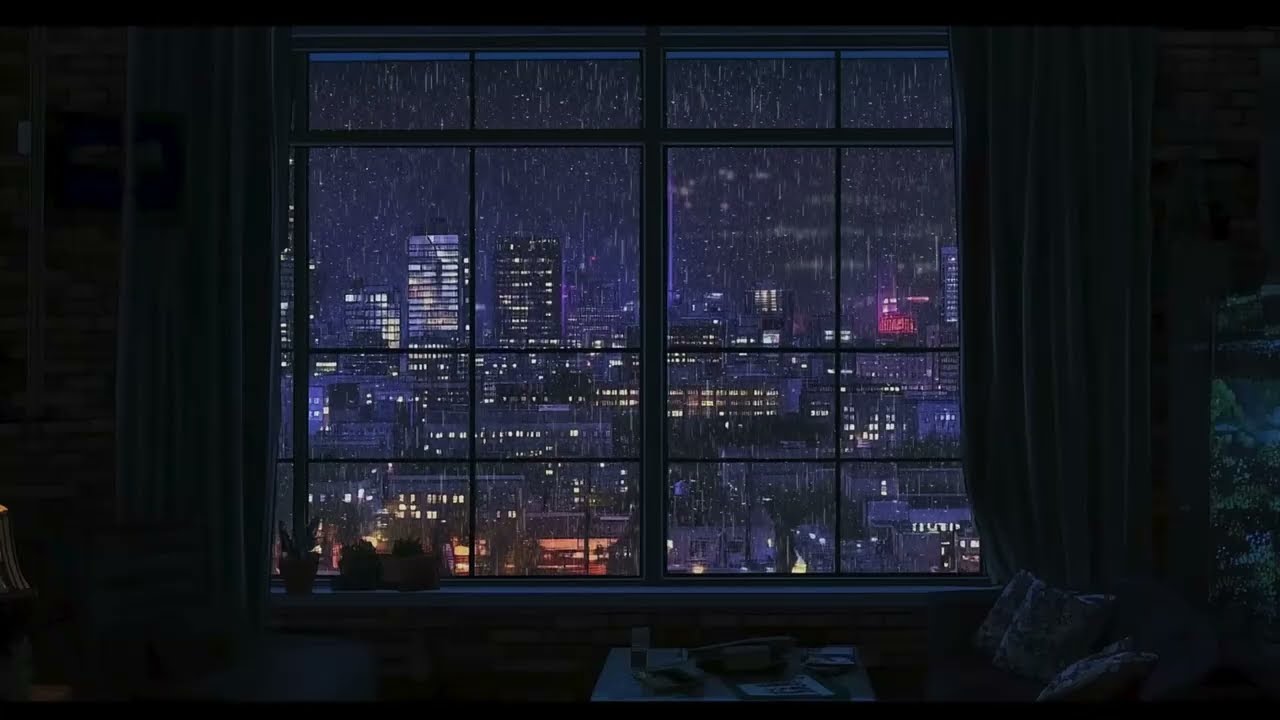 Secret City Hideout Under the Stars. | Quiet Night Ambience | Insomnia Relief