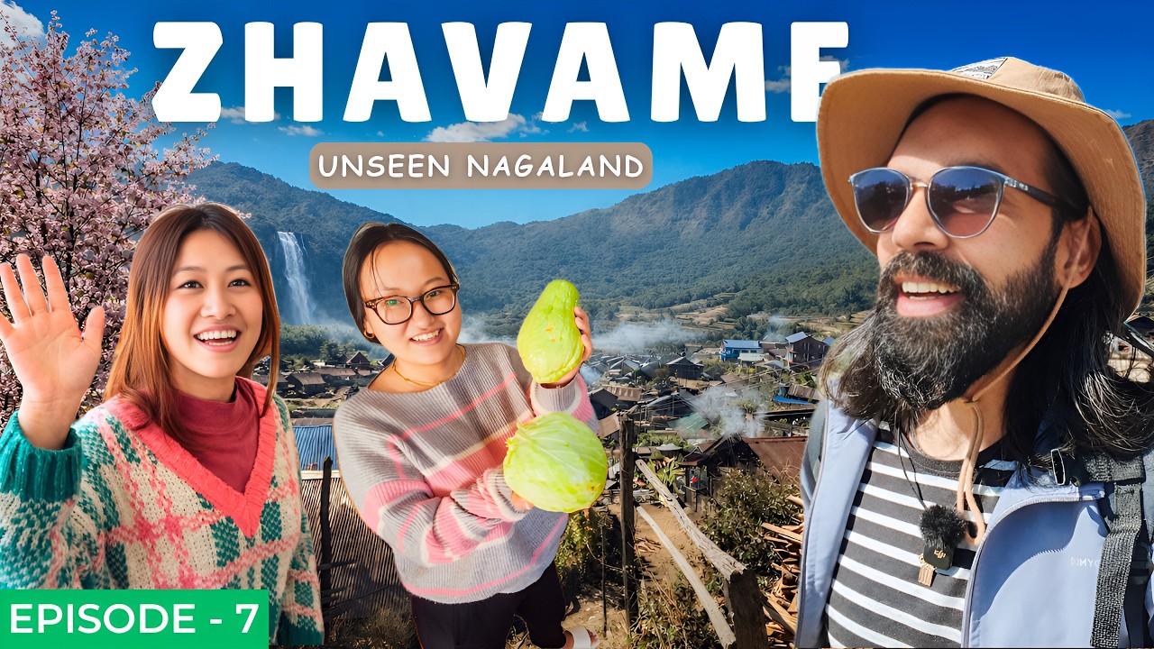 Back in Time at ZHAVAME Village - Nagaland | Where Culture, Nature & Kind People Lives 