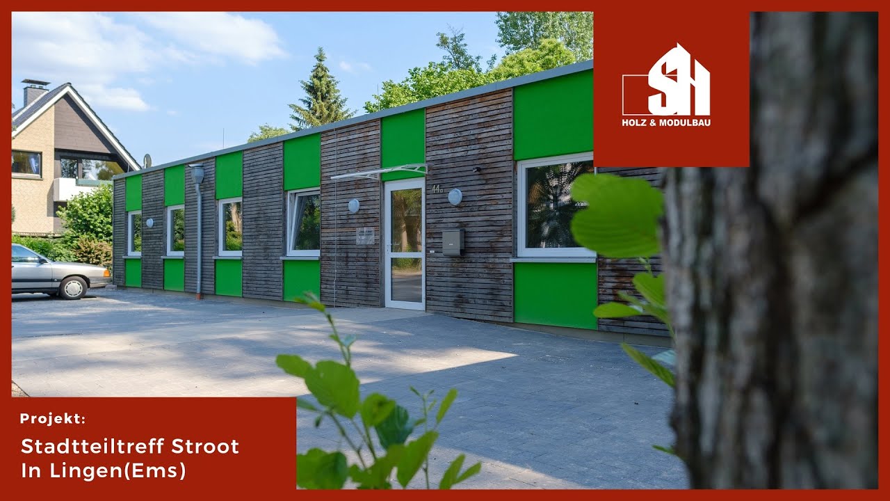 Modulbau Stadtteiltreff Stroot Lingen | SH Modulbau