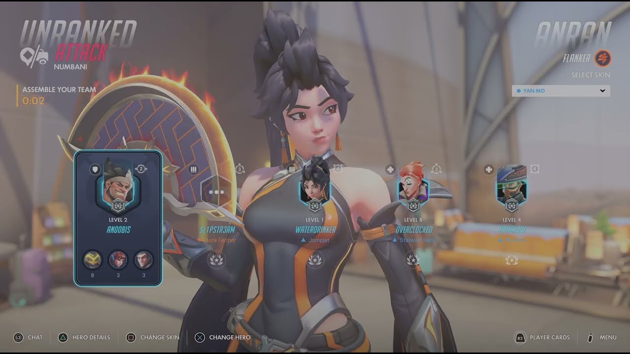 Anran might be good at picking off far away targets Overwatch