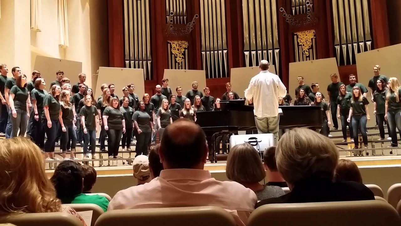 Baylor University A Cappella Choir sings Jake Runestad's 