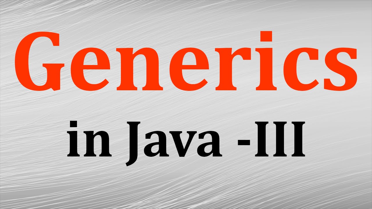 Generics in java # 3 - Bounded Type Parameters & Multiple Type parameters | Java9s