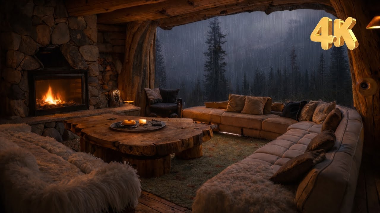 Sleep Meditation for Anxiety Relief 🌧️ Deep Calm, Peaceful Rest, Night Rain.