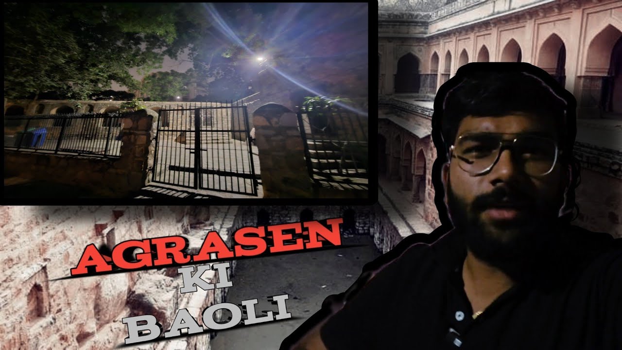 Agrasen ki baoli at night 