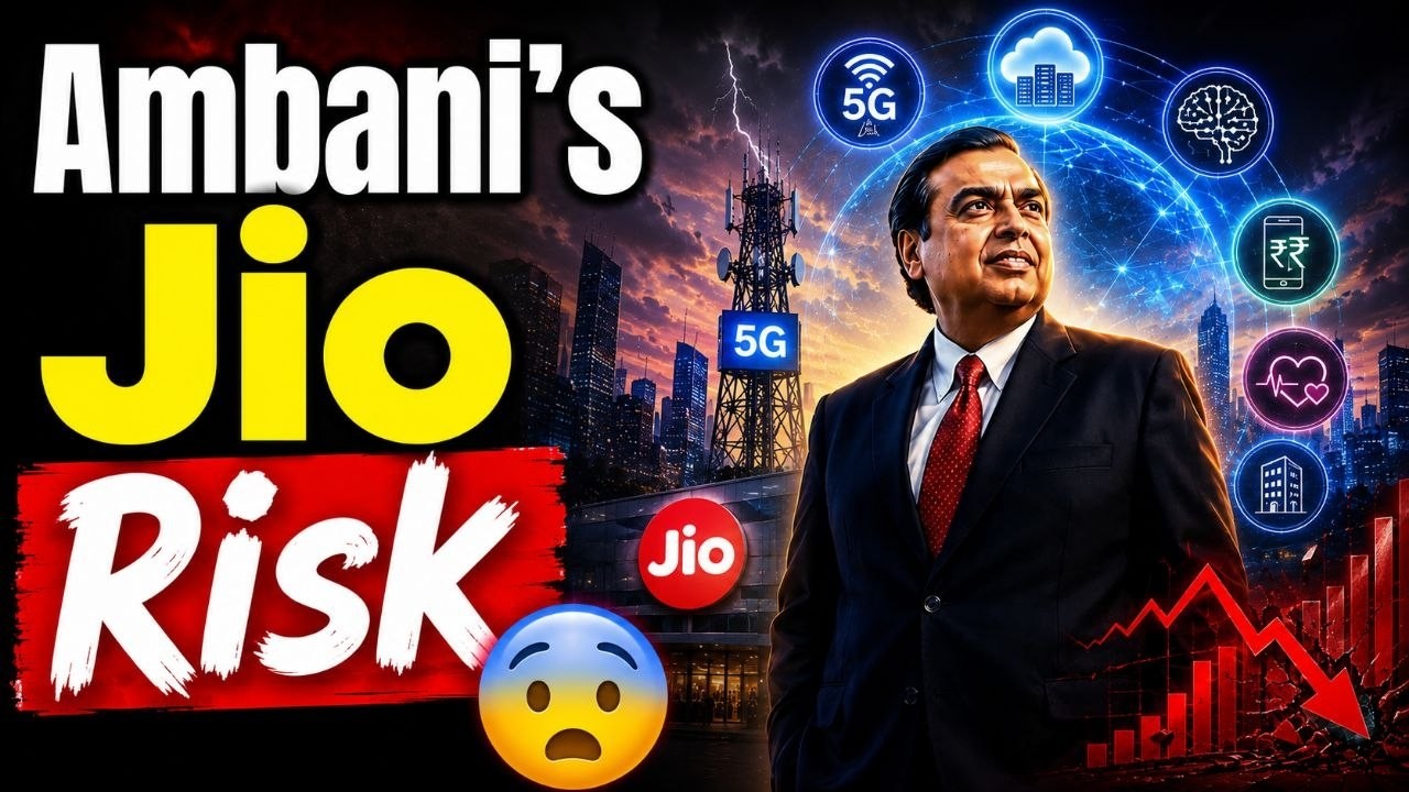 Ambani&rsquo;s Biggest Jio Bet 😨 Wealth, Power And Risk