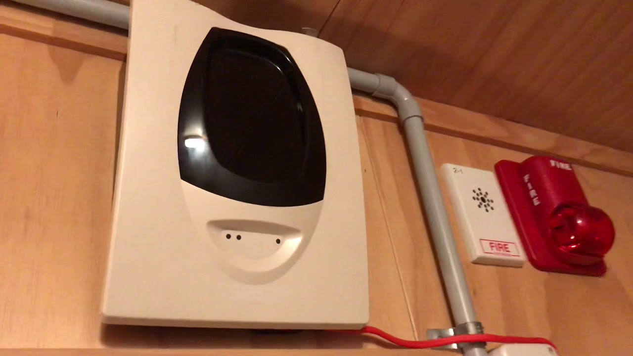 Fire alarm test -Beam detection
