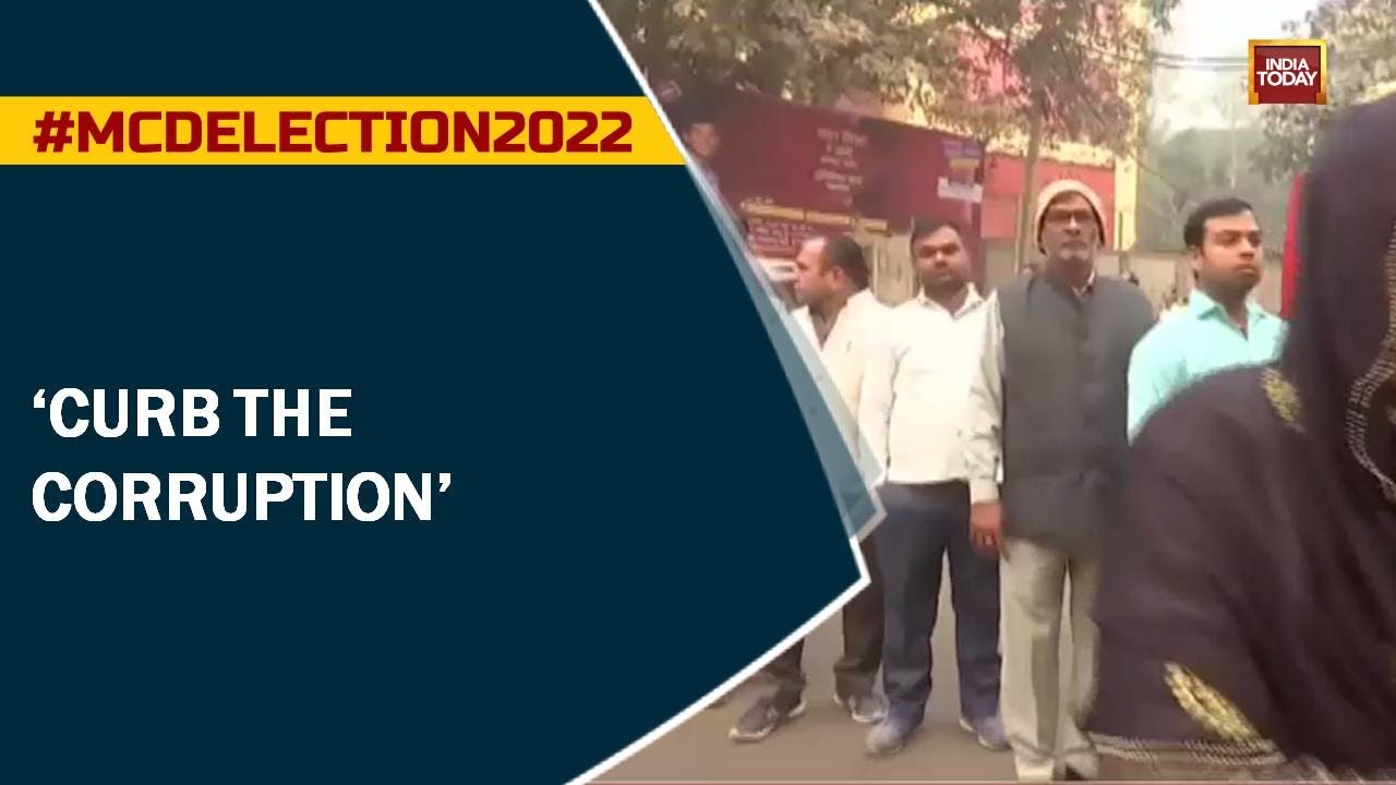 Voting Begins For MCD Polls; Long Queues Outside Polibg Booths | Ground Report