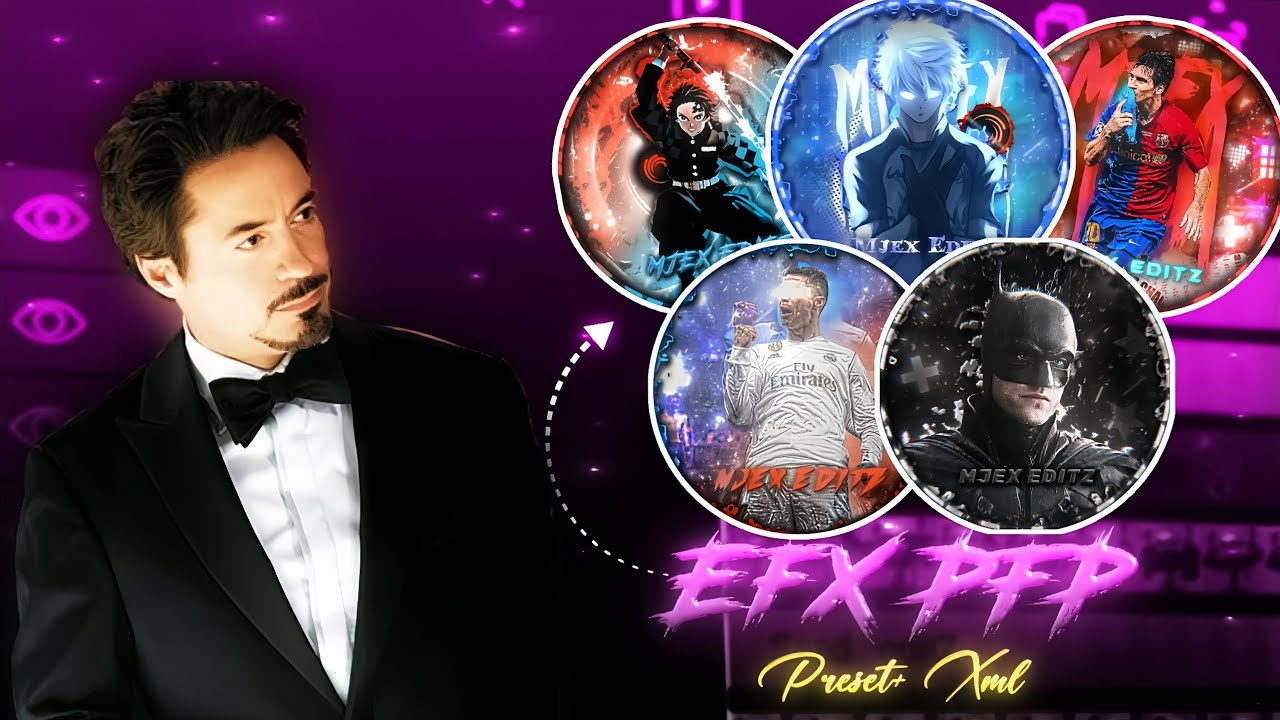 ✨ 7 EFX PFP Preset Pack | Part-2 | Alight Motion Free Download | Best Editing Presets 2025