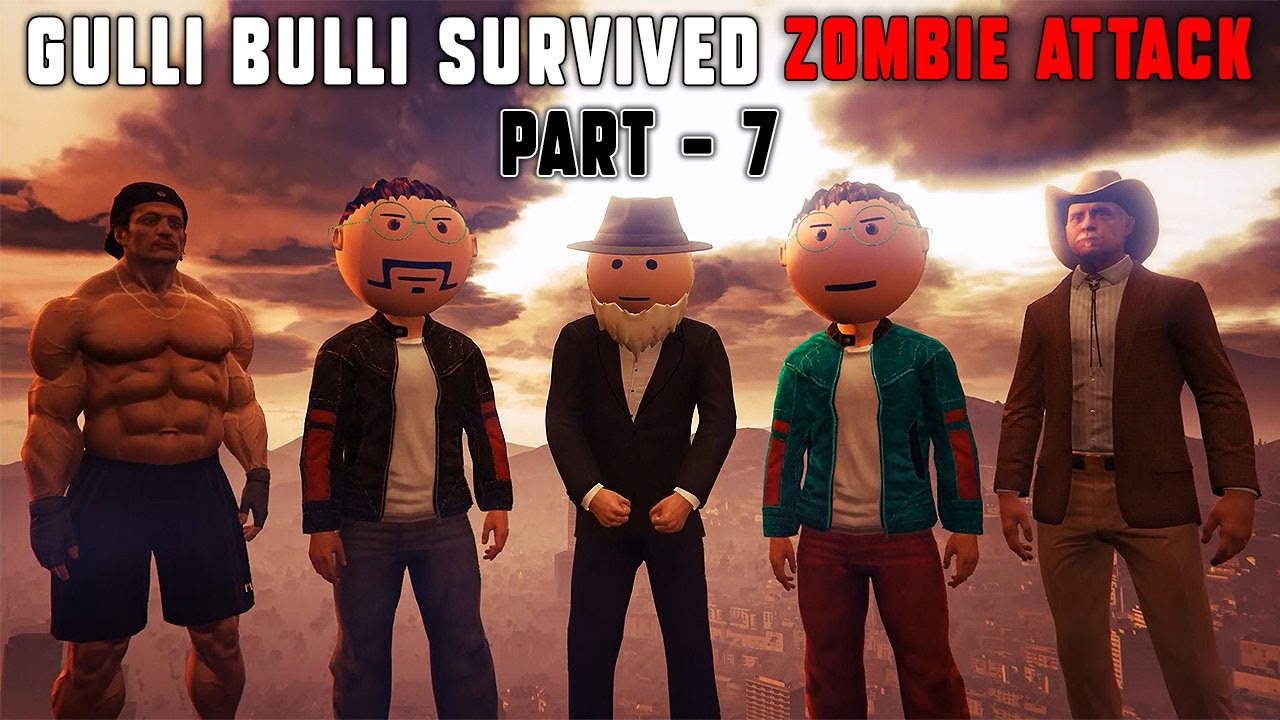 Gulli Bulli Survived Zombie Attack Part 7 | Gulli Bulli In Los Santos | Make Joke Gaming