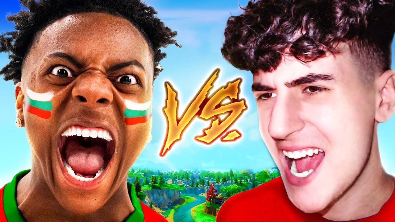 ИГРАХ 1V1 СРЕЩУ БЪЛГАРСКИЯ ISHOWSPEED!