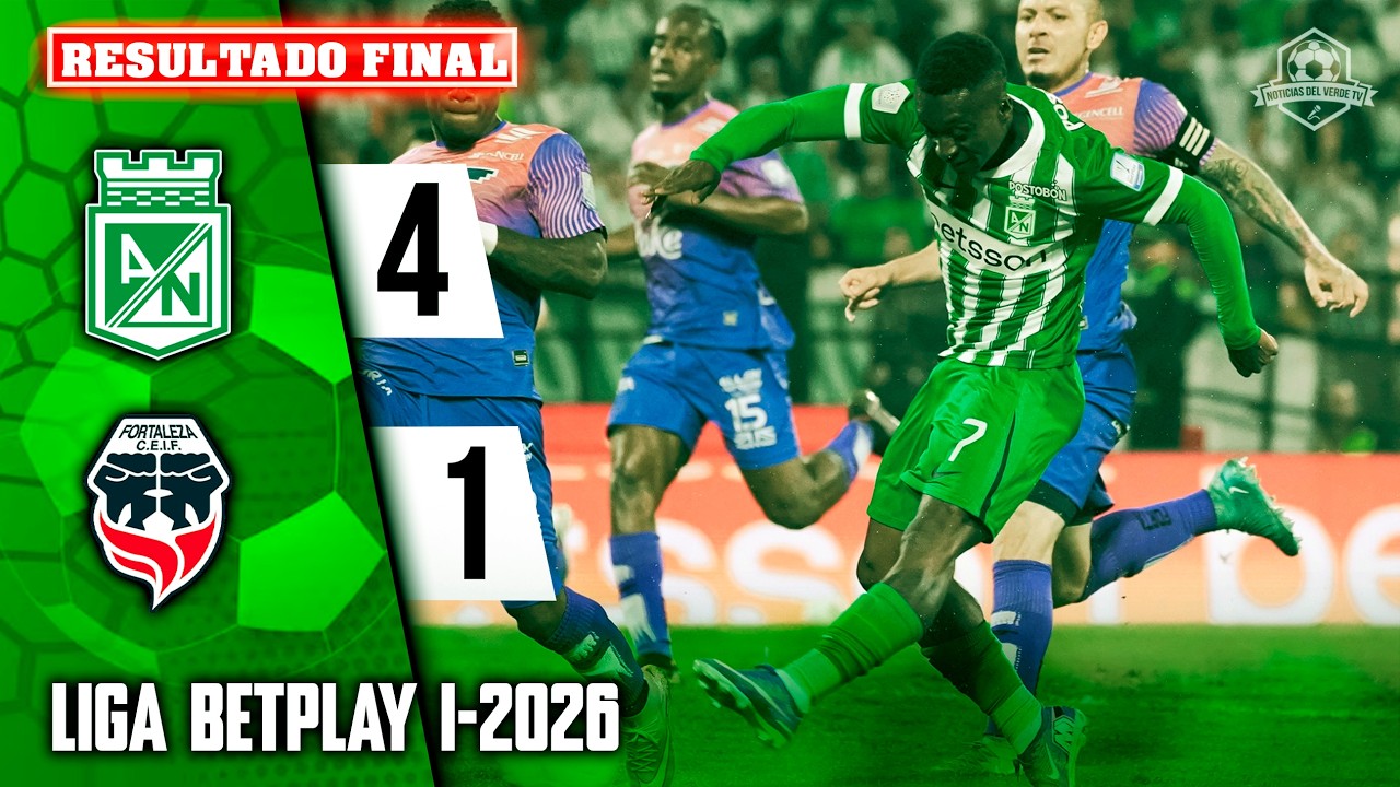 🔴 Nacional vs Fortaleza &ndash; EN VIVO &ndash; Liga BetPlay 2026 | Fecha 6
