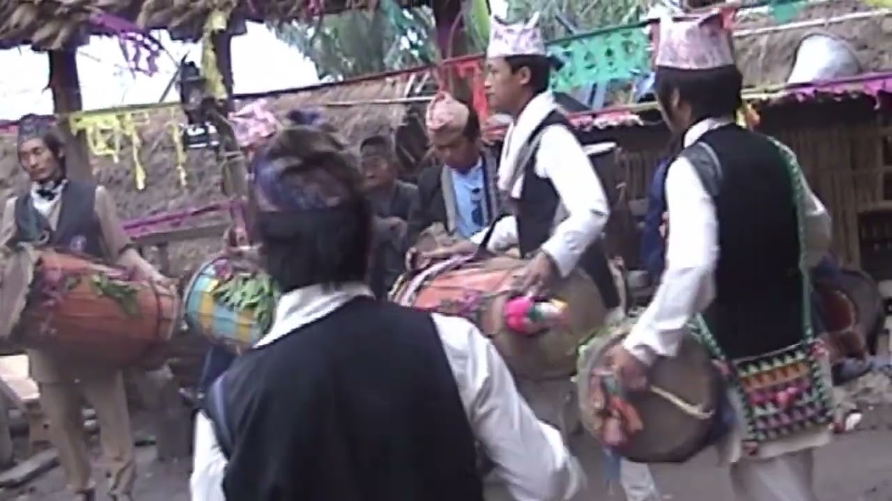 The Chyabrung dance in Limbu is based on Mundhum, a dance performed at older weddings.
