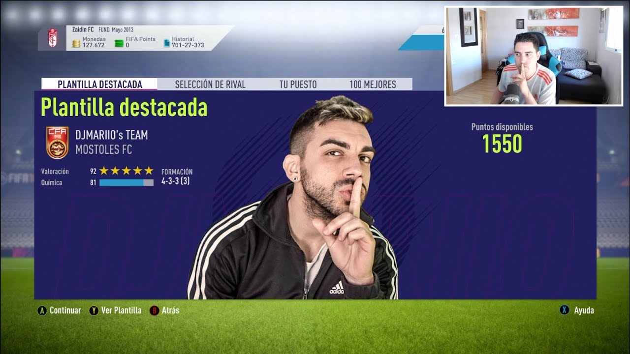 KIKIFUTFIFA VS DJMARIIO | ME ENFRENTO A LA SQUAD DE MI AMIGO DjMaRiiO