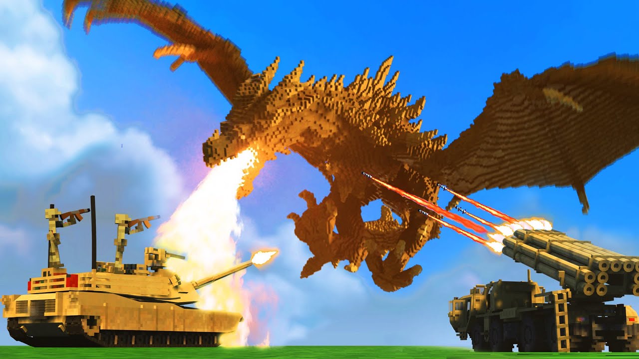 Realistic DRAGON Destruction 😱 Teardown
