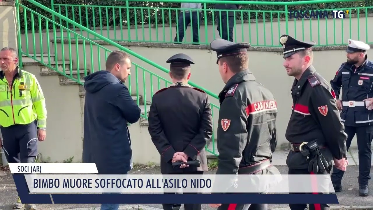 2025-11-12 SOCI (AR) - BIMBO MUORE SOFFOCATO ALL'ASILO NIDO