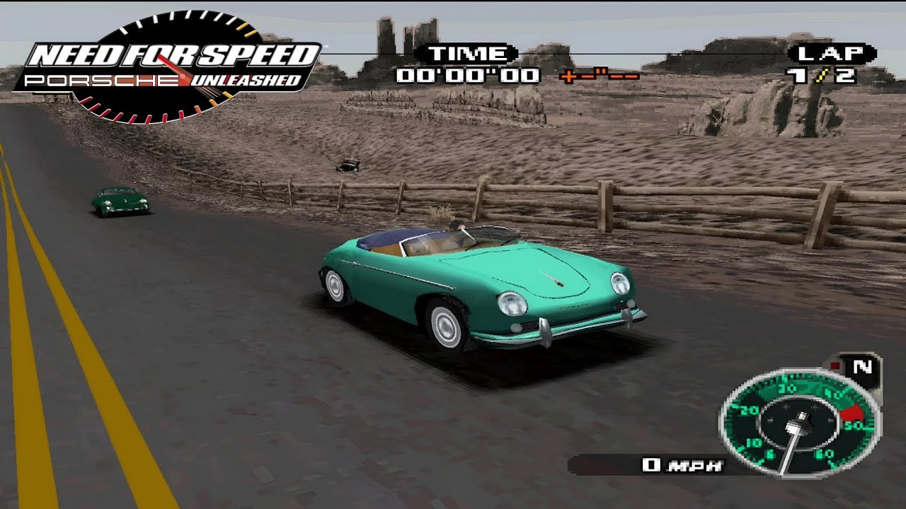 NFS Porsche Unleashed | Classic Era Tournament | Class 3 | Desert (USA) Race