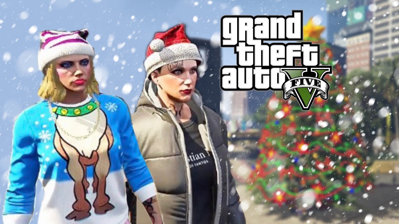 Очень вульгарное Рождество! GTA RP: Керри и Ли