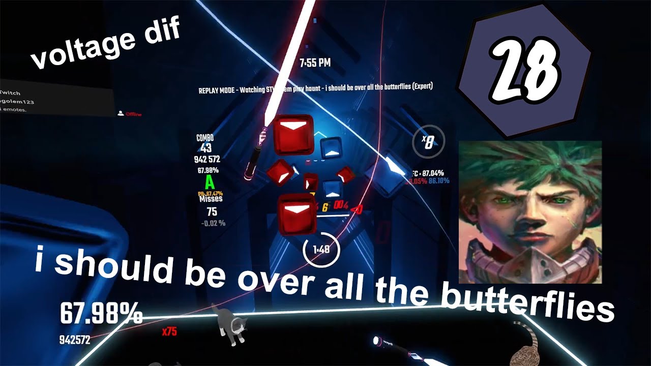 i should be over all the butterflies - CS 28