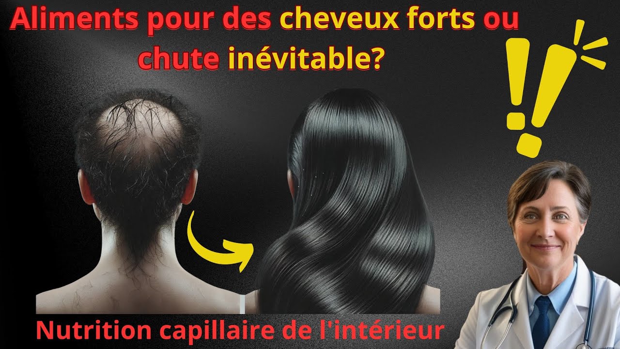 Nutrition capillaire de l'int&eacute;rieur aliments pour des cheveux forts ou chute in&eacute;vitable 2