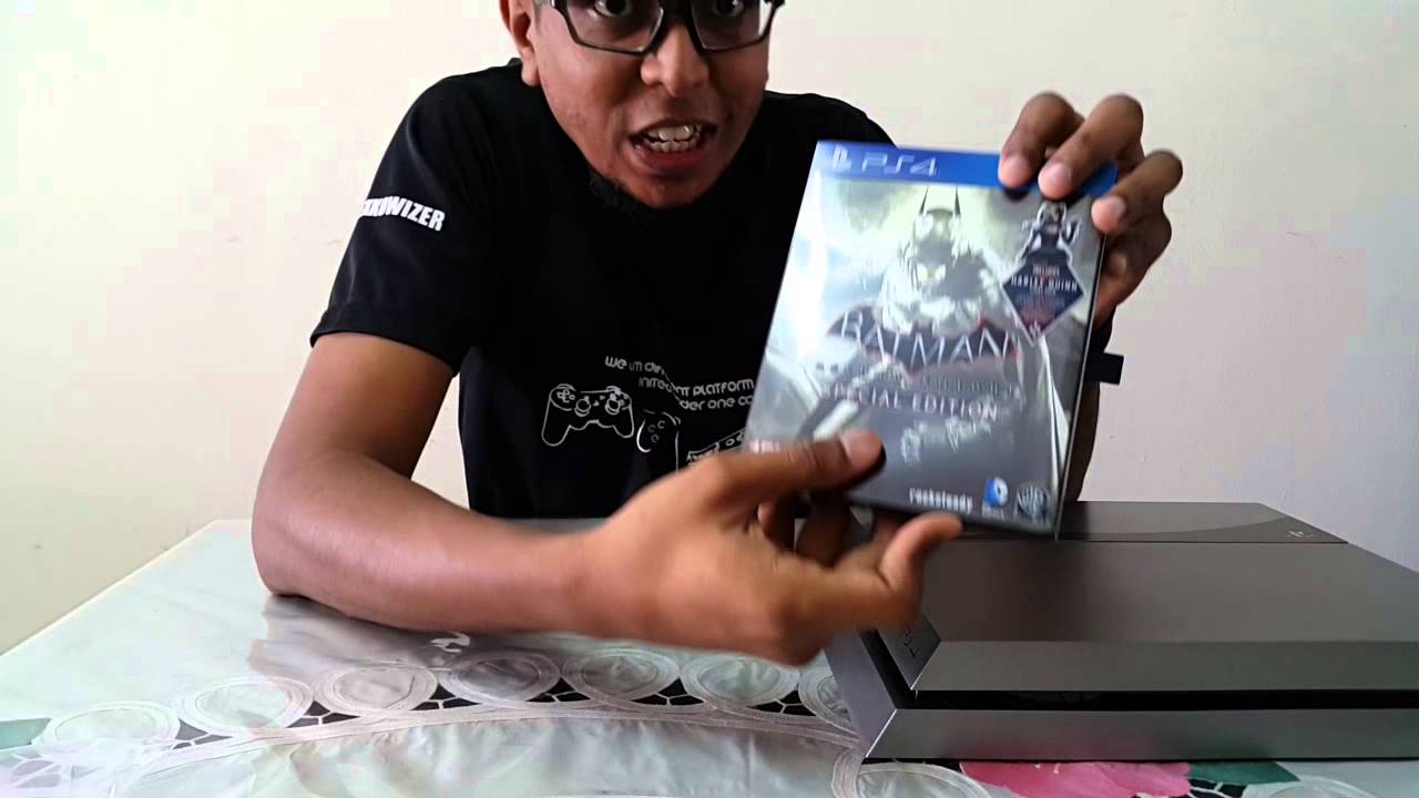 Batman Arkham Knight - LIMITED EDITION PS4 Bundle UNBOXING [HD]