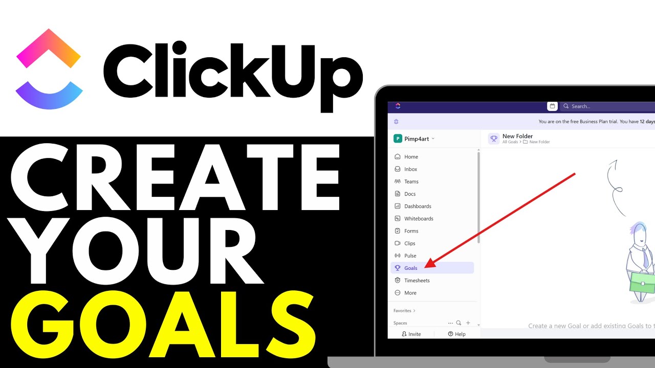 How to Create Goals in Clickup 2025 (Step-by-Step-Guide)