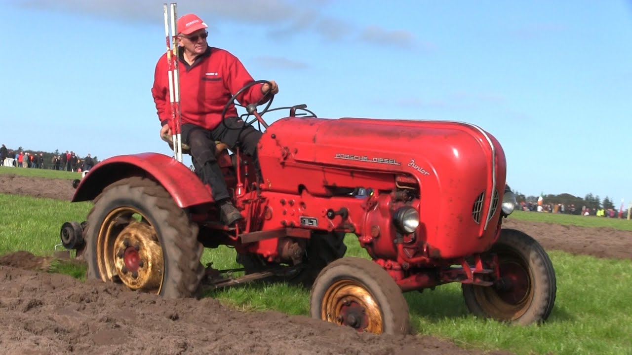 Porsche Junior - 1. Cyl Diesel Ploughing | WPC Denmark 2015
