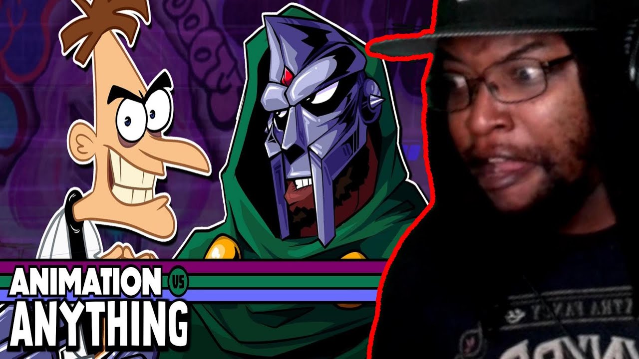 Dr. Doofenshmirtz vs Doctor Doom - Rap Battle! (ANIMATION VS ANYTHING: CH. III) DB Reaction