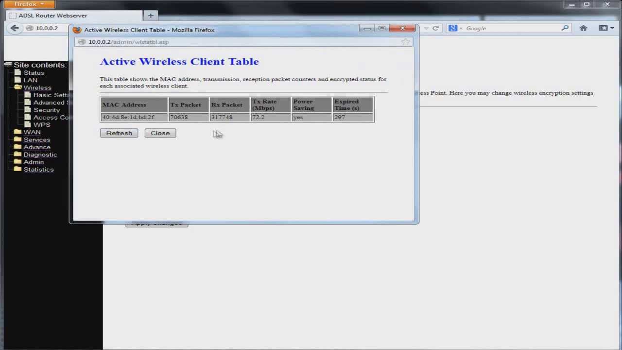 Configuración modem Wifi Cantv Router WA41R