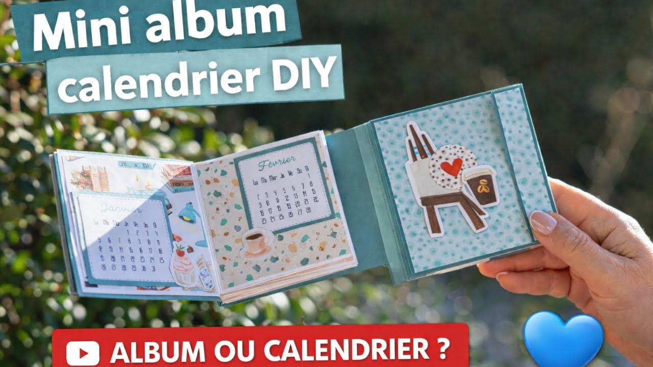 LIVE CRÉATIF  mini album ou calendrier
