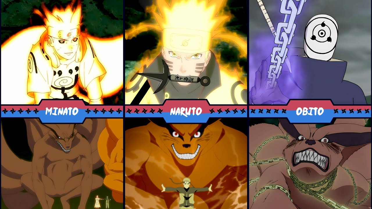 All Tailed Beast Hosts in Naruto