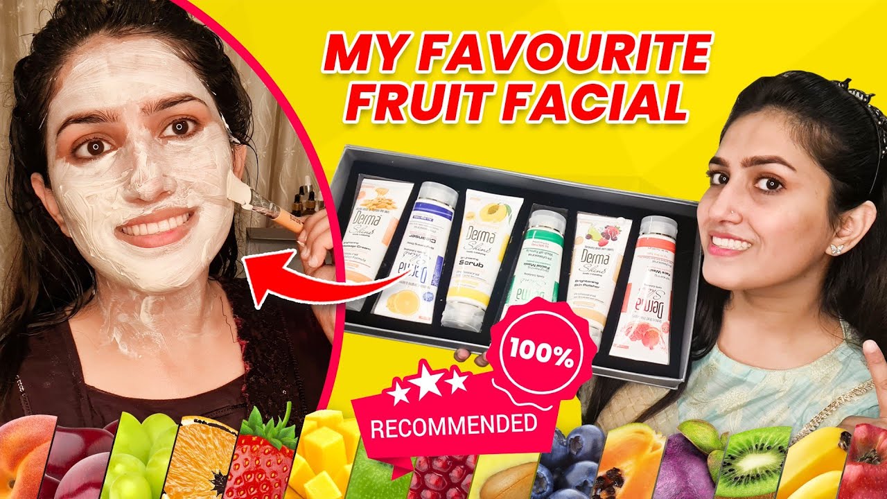 My Favourite Fruit Facial | Facial At Home | Skin care |  How to Facial |facial steps |Natasha Waqas