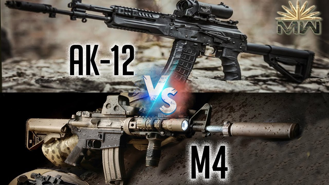 Карабин М4 против АК-12 [Сравнение военных]