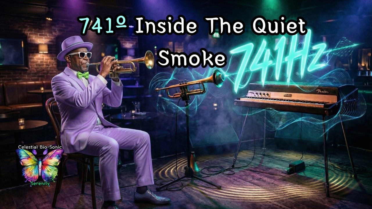 741Hz Spiritual Jazz Fusion | Alpha Wave Flow