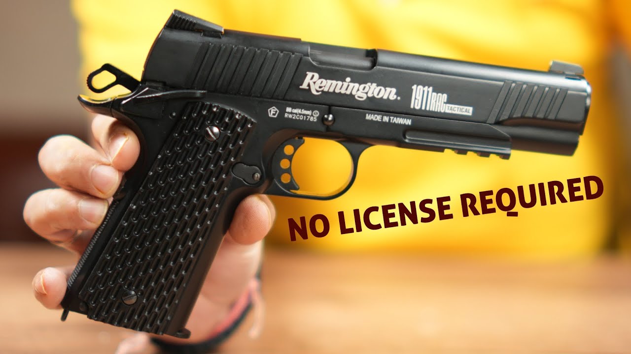 Blowback air gun REMINGTON 1911 RAC Tactical - No License required!