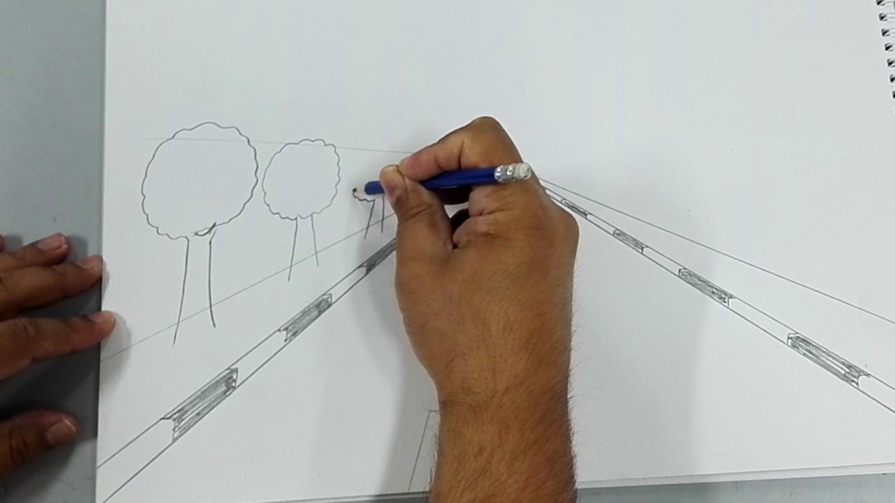 رسم المنظور من نقطة