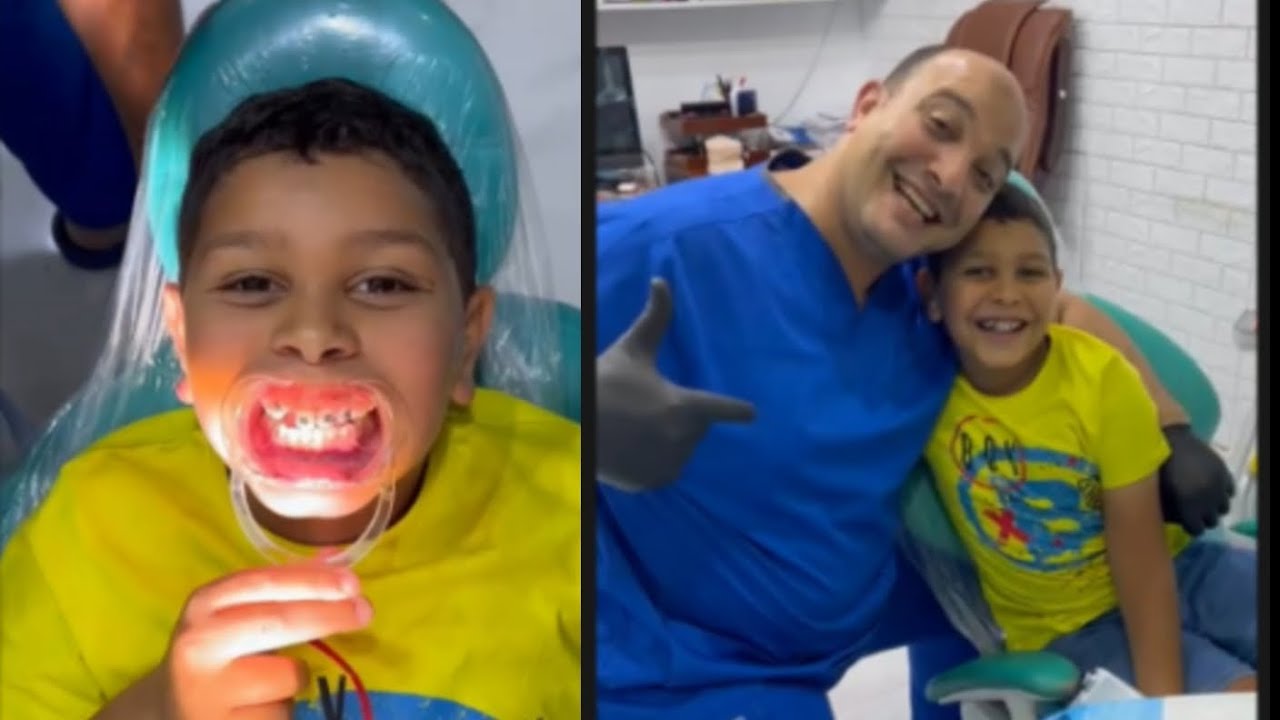 ركبت تقويم الأسنان مع بابا دكتور إسلام نبيل تعالو شوفونى وانا بركبه😍
