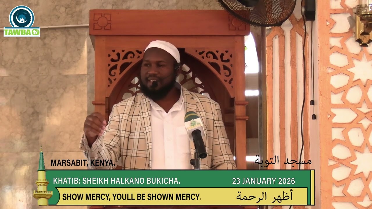 Sheikh Halkano-Jumuah Khutba,Tawba Mosque