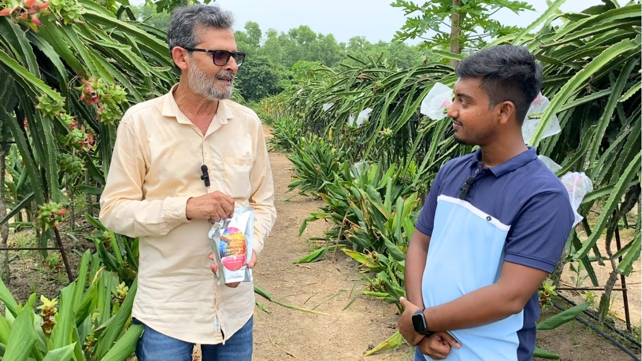 Meeting with Agro Scientist Dr.M.M Dawn Sir's Important Tips on Dragon Fruit Farming and Cultivation