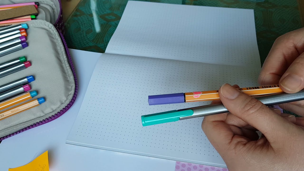Drawing monthly planner pages (Bullet Journal) and a planner ramble