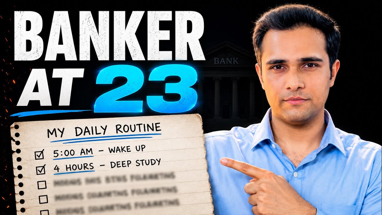 How I Cleared All Bank Exams at 23 in First Attempt | Bank Exams 2027 | SBI PO 2027 | IBPS PO 2027