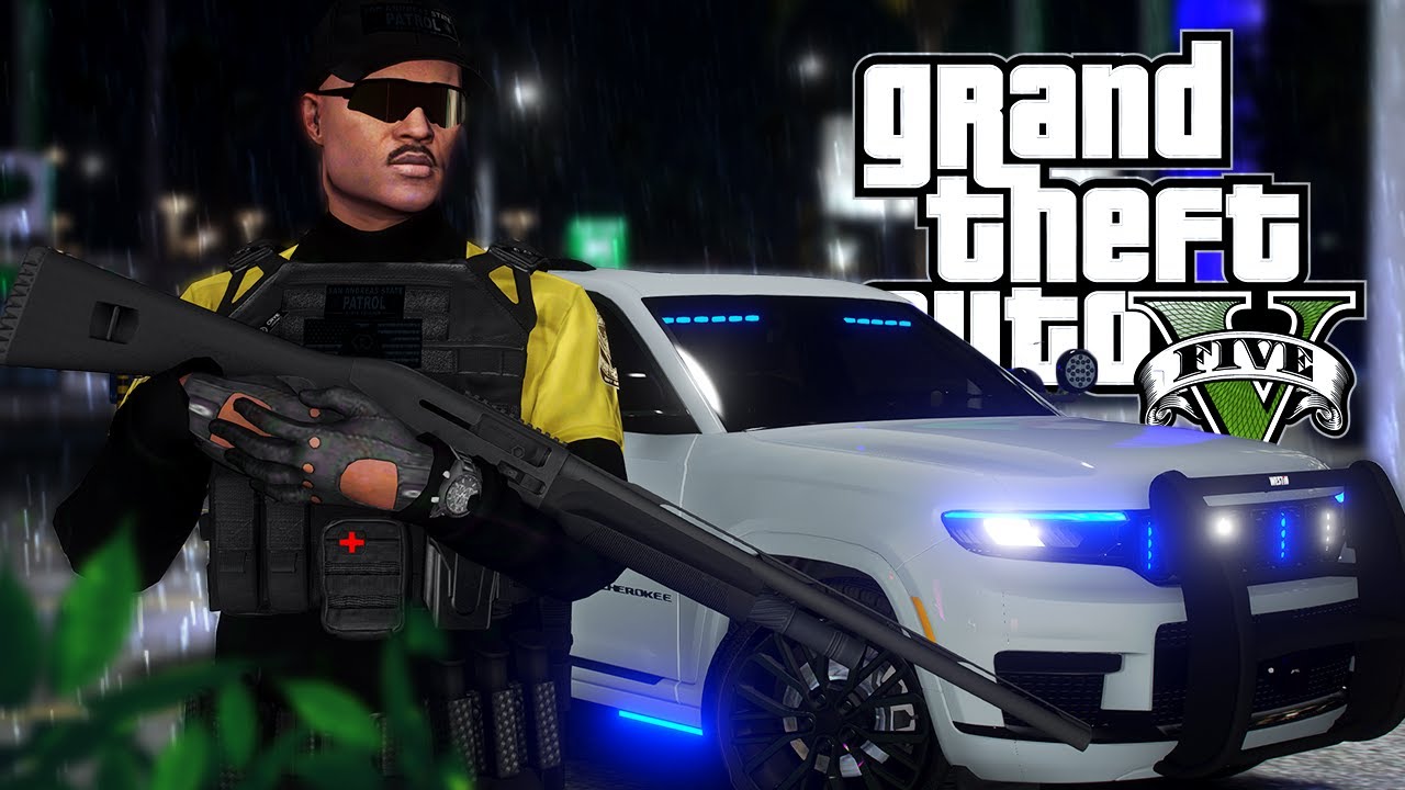 POLICE IMPERSONATOR GETS BLASTED BY COPS in GTA 5 RP