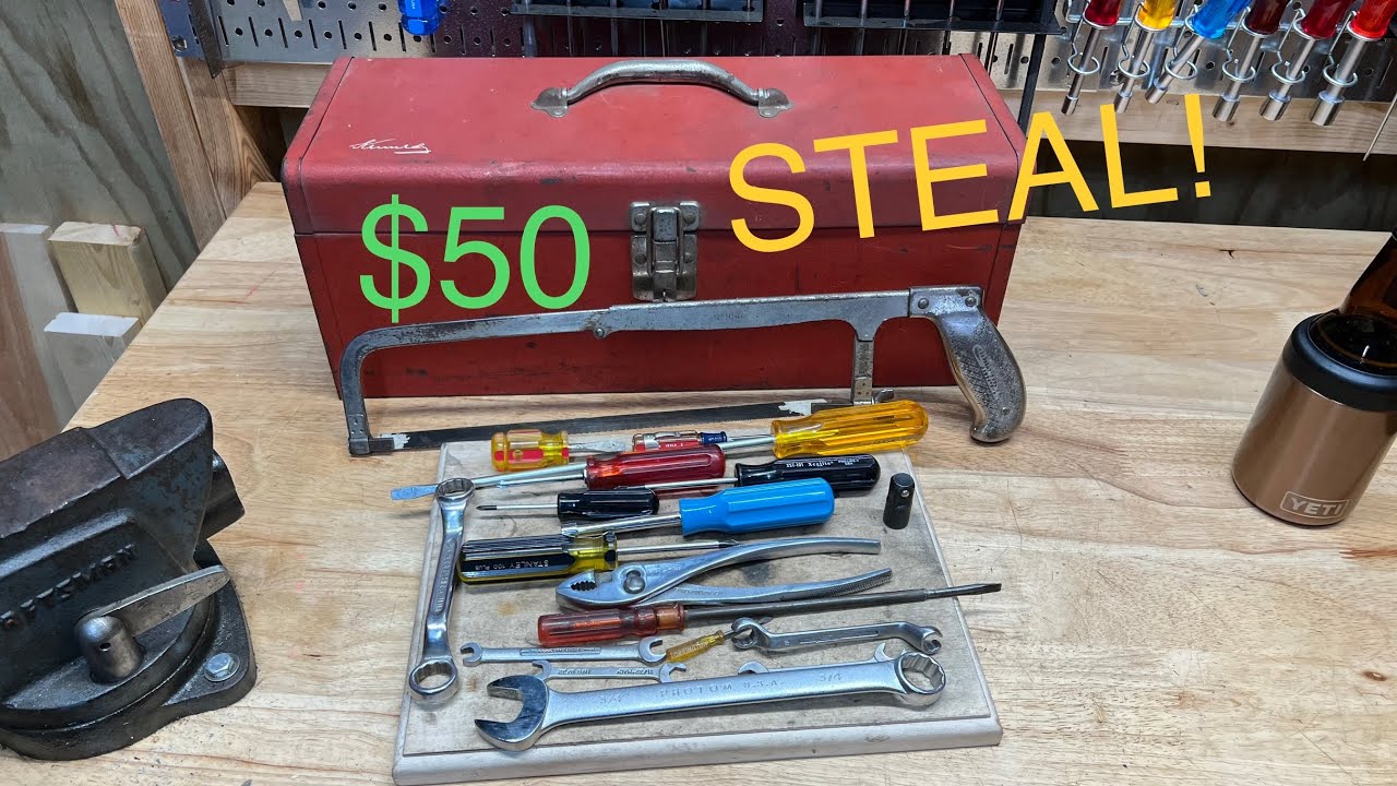$50 Estate Sale Tool Haul! The sales are heating up!