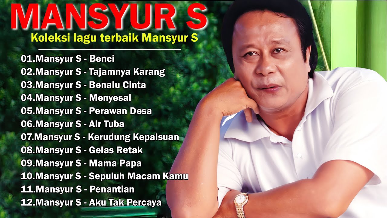 Mansyur S Full Album 💝 Lagu Terbaik Dangdut Lawas Nostalgia 80an 90an Original