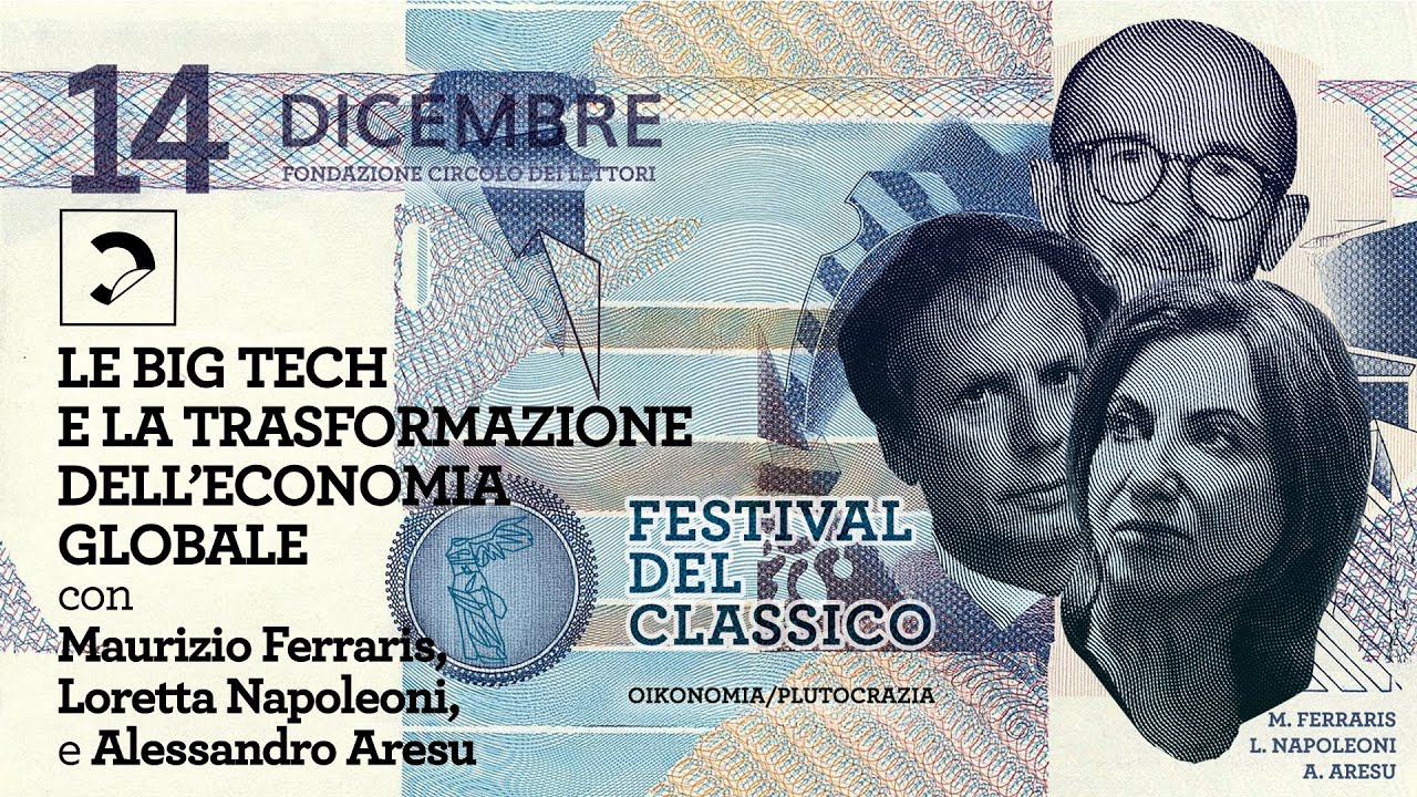 Maurizio Ferraris, Loretta Napoleoni e Alessandro Aresu | Festival del Classico 2025