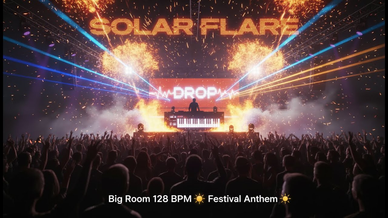 Solar Flare - Big Room House Festival Anthem 128 BPM ☀️ Electric Eternity  2026