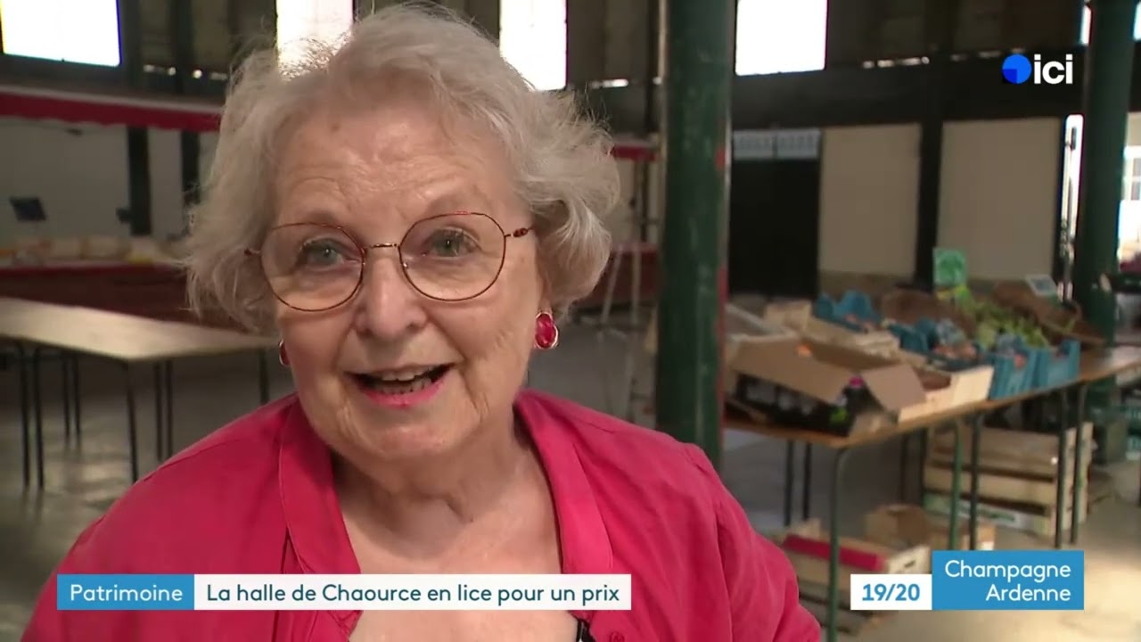 La Halle de Chaource au JT de France 3 ‐ Grand Prix du Patrimoine