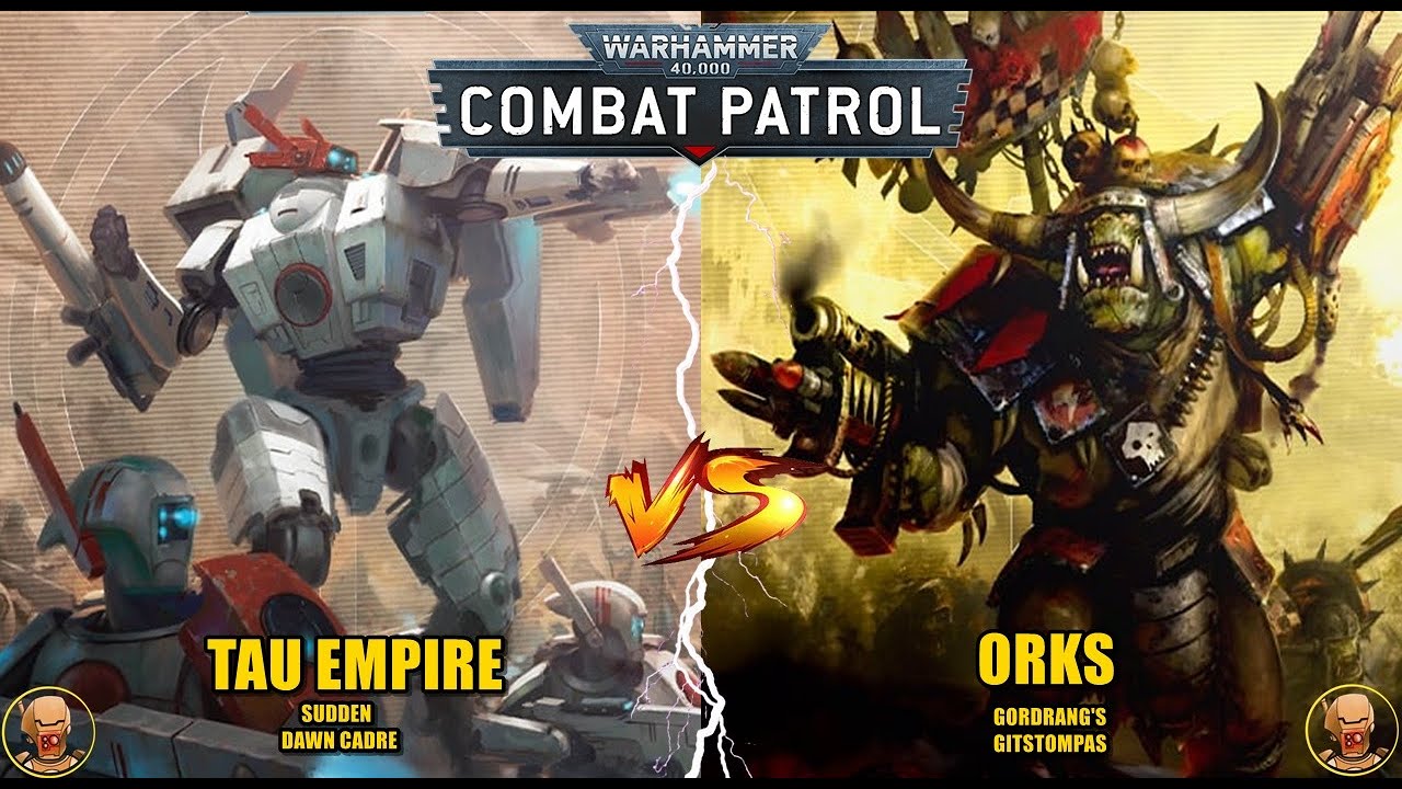 Orks VS Tau Empire Combat Patrol ita