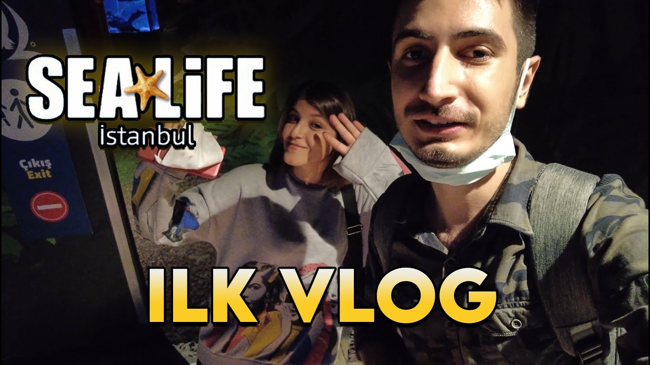 DEV KÖPEK BALIKLARI İLE BİR GÜN 🦈 (SEA LİFE İSTANBUL) - İLK VLOG @auro ÇAĞLA